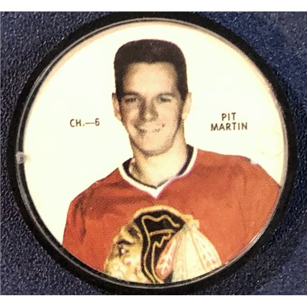 1968-69 SHIRRIFF NHL COIN - PIT MARTIN