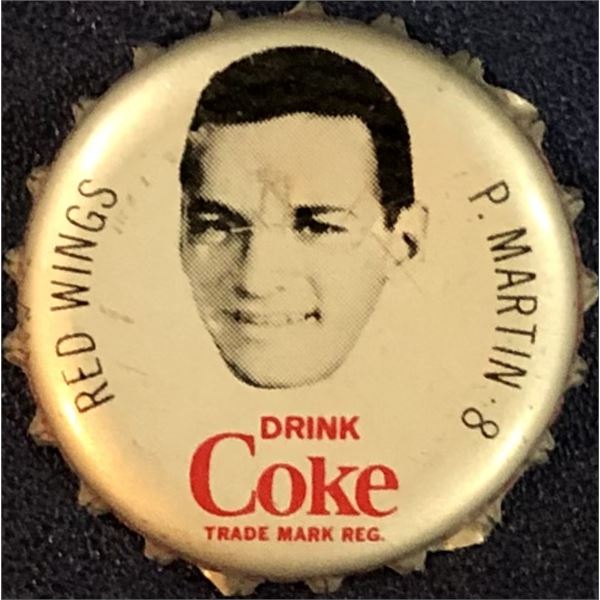 1964-65 COCA COLA NHL BOTTLE CAPS - PIT MARTIN