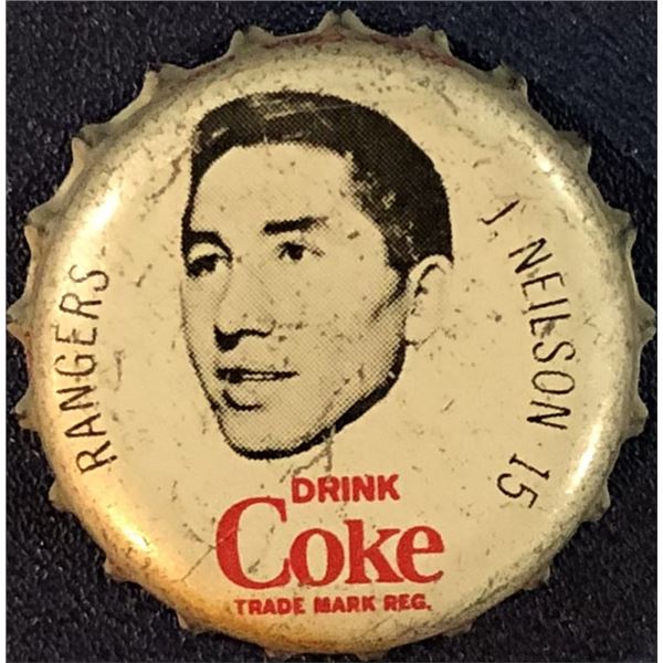 1964-65 COCA COLA NHL BOTTLE CAPS - JIM NEILSON