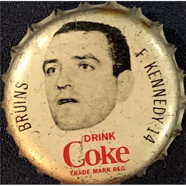 1964-65 COCA COLA NHL BOTTLE CAPS - FORBES KENNEDY