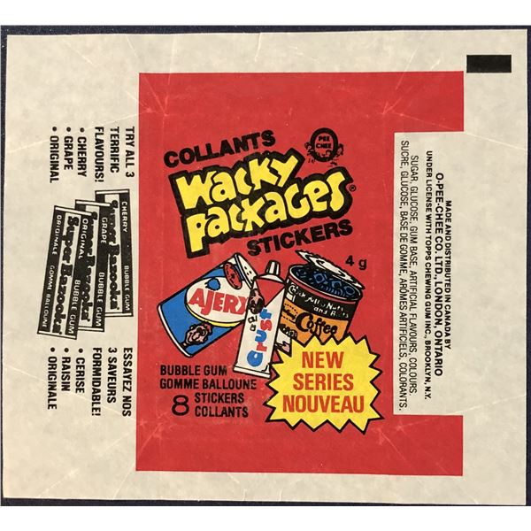 1979 O-PEE-CHEE WACKY PACKAGES WRAPPER