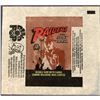 Image 1 : 1982 O-PEE-CHEE RAIDERS OF THE LOST ARK WRAPPER