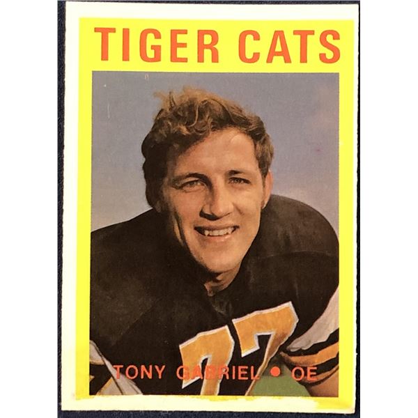 1972 O-PEE-CHEE CFL TONY GABRIEL (HOF)