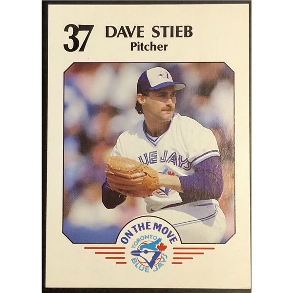 1989 TORONTO BLUE JAYS FIRE DEPT - DAVE STIEB