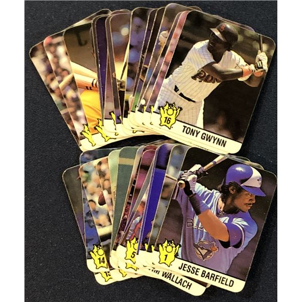 1987 HOSTESS CHIPS BASEBALL SET (30)