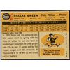 Image 2 : 1960 TOPPS GRAY BACK DALLAS GREEN