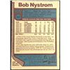 Image 2 : 1977-78 O-PEE-CHEE BOB NYSTROM - SIGNED