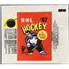 Image 1 : 1966-67 O-PEE-CHEE HOCKEY WRAPPER - BOBBY ORR ROOKIE YEAR