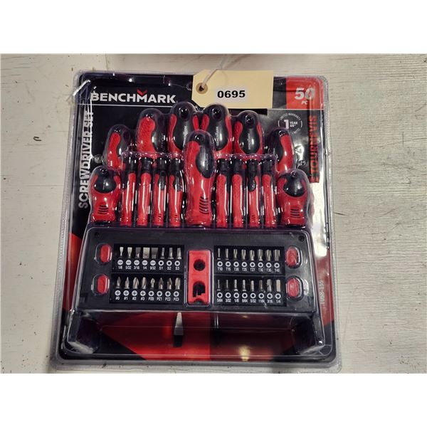 New Benchmark 50pc. Screwdriver Set