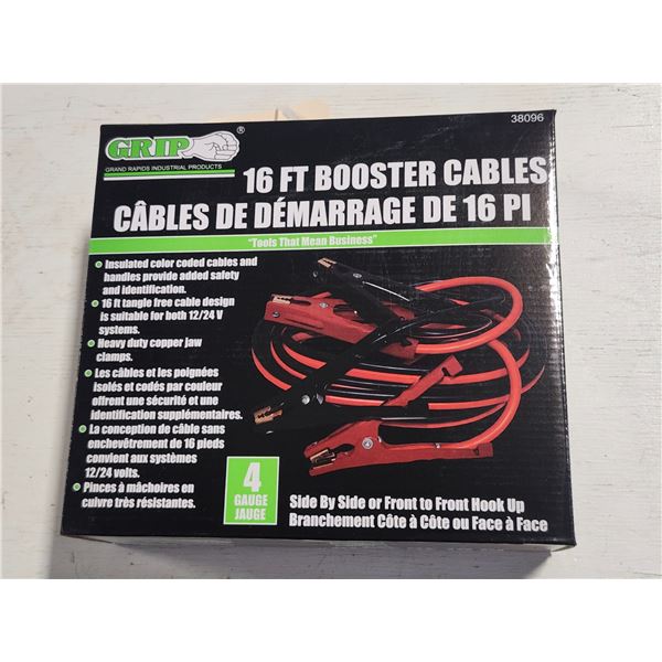 New 16' Booster Cables