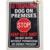 Image 1 : New 'No Trespassing' Sign