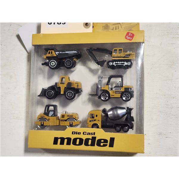 New 1:87 Scale Die-Cast Construction Toys
