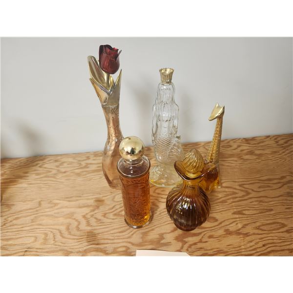 Vintage Avon Bottle Collection
