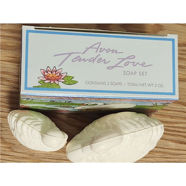 Vintage Avon Soap Swans