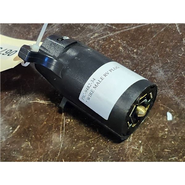 New Male 7-Wire RV Plug End