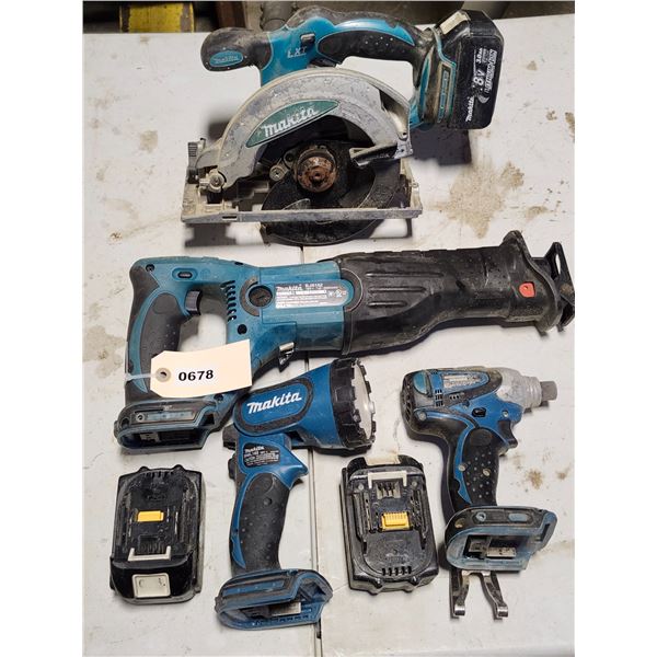 Makita Cordless Tool Set
