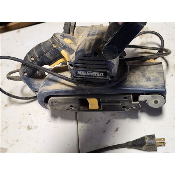 DeWalt Angle Grinder & Mastercraft Belt Sander