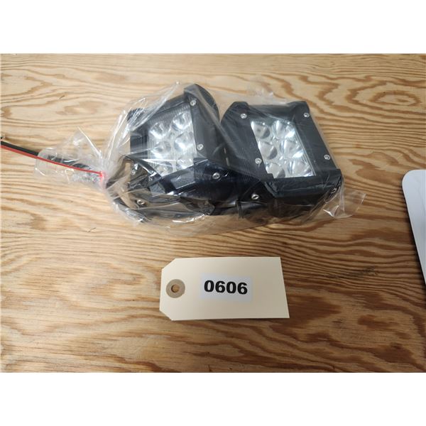 New 4X3 LED Driving Light Set