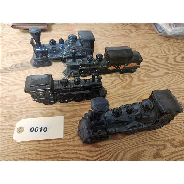 Vintage Avon Collectible Pieces - Locomotives