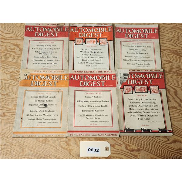 Collection of Automobile Digest - 1925-1927 - X6