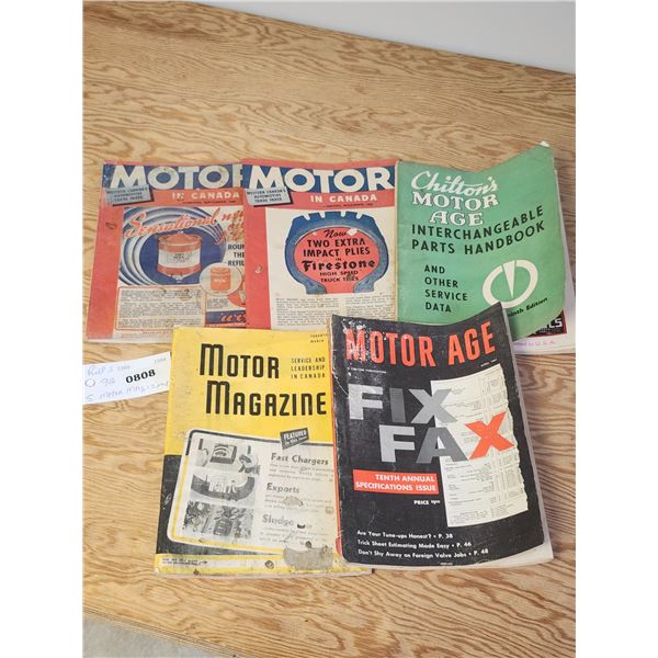 Collection of  Motor Magazines - 1940's -1960's