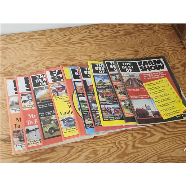 Collection of Farm Show Catalogs