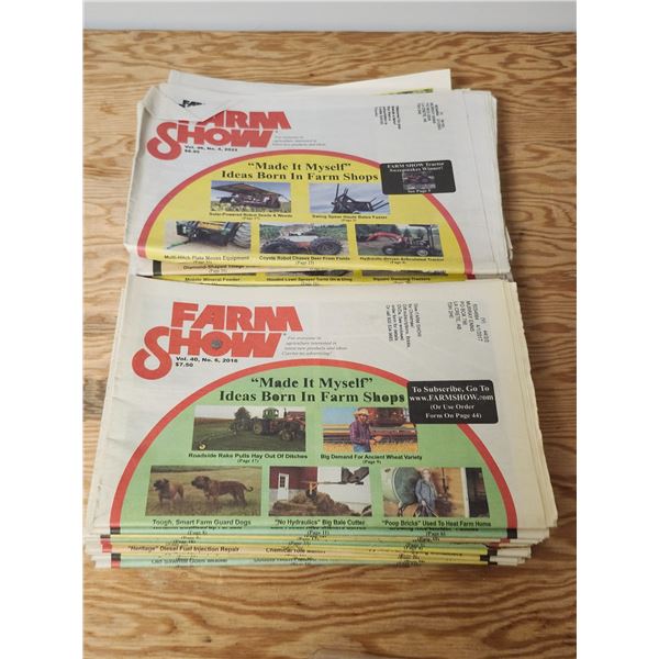 24 Farm Show Newspapers from 2016-2025