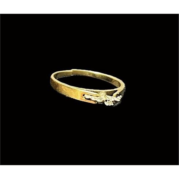 Gold Ring 10.28 kt, 1.8 g, size 5.5 / 6