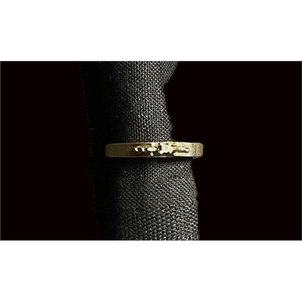 Gold Ring 9.56 kt, 1.72 g, size 4.5 / 5