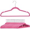 Image 1 : Amazon Basics 50 Pack Velvet Pink Clothing Hangers - B07Y8QQ9K1 - New, Retail Price USD $35/pack, To