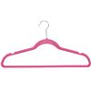 Image 2 : Amazon Basics 50 Pack Velvet Pink Clothing Hangers - B07Y8QQ9K1 - New, Retail Price USD $35/pack, To