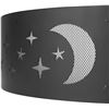 Image 3 : Amazon Basics Outdoor Round Steel Fire Ring - 36-Inch, Star and Moon Design, Black - B08RZRXTCL - Ne