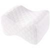 Image 1 : Amazon Basics - Memory Foam Butterfly Pillow for Side Sleepers, Knee, Pregnancy, Spine Alignment, Wh
