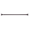 Image 5 : Amazon Basics Decorative Dots Tension Shower Curtain Rod, 36-62", Bronze - B0846LMK4Y - New, Retail 