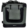 Image 4 : Amazon Basics Premium Folding Portable Soft Pet Crate - 36in, Grey - B07GPKK1RR - New, Retail Price 