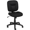 Image 2 : Amazon Basics Low-Back Office Desk Chair, Adjustable Height, 360 Degree Swivel, Fabric Upholstery, B