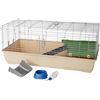 Image 1 : Amazon Basics Top Access Small Animal, Rabbit & Guinea Pig Cage, Ferret Cage Habitat with Accessorie