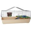 Image 3 : Amazon Basics Top Access Small Animal, Rabbit & Guinea Pig Cage, Ferret Cage Habitat with Accessorie
