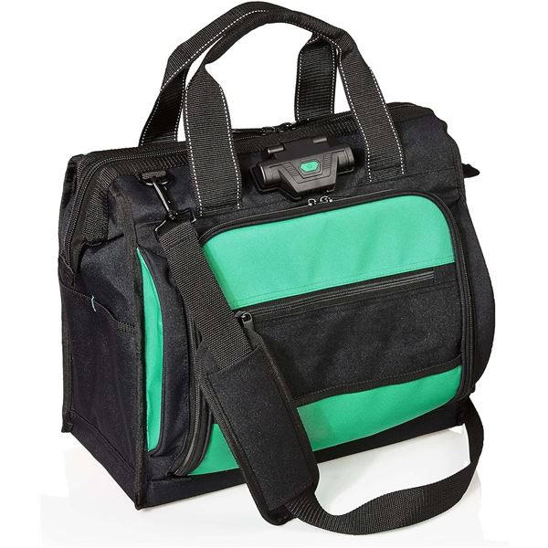 Amazon Brand - Denali 40 Pockets Lighted Organizer Tool Sling Bag, Black - B09RKMD9HC - Retail price