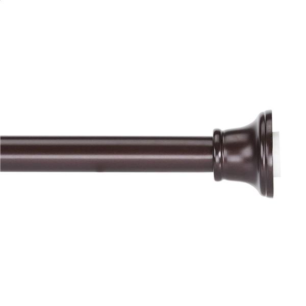 Amazon Basics Decorative Bell Tension Shower Curtain Rod, 36-62", Bronze - B0846LSLCD - Retail price