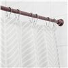 Image 5 : Amazon Basics Decorative Bell Tension Shower Curtain Rod, 36-62", Bronze - B0846LSLCD - Retail price