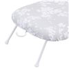 Image 2 : Amazon Basics Compact Tabletop Ironing Board with Folding Legs - Trellis Removable Cover, Chevron, 2