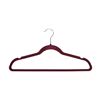 Image 4 : Amazon Basics Velvet Hangers Burgundy/Silver 50 pack - B09GS1JHM7- Retail price USD $35/pack. Total 