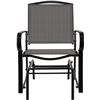 Image 4 : Amazon Basics 2-Person Patio Sling Glider - black B08XYGTZBP- Retail price USD $160/set of 2 , there