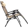Image 2 : Amazon Basics Padded Zero Gravity Chairs-Tan - B07LFDL25Q - Total lot retail USD $436 for 4pcs  Prod
