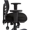 Image 2 : Amazon Commercial Ergonomic Mid-Back Mesh Desk/Computer Chair with Adjustable Seat, Armrests, and Lu