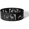 Image 3 : Amazon Basics Outdoor Round Steel Fire Ring - 36-Inch, White Tail Deer Design - B08RZN1S3G - Retail