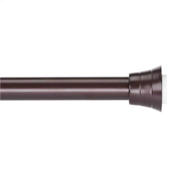 Amazon Basics Decorative Tiers Tension Shower Curtain Rod, 36-62", Bronze - B0846LK793 - Retail USD 