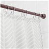 Image 5 : Amazon Basics Decorative Tiers Tension Shower Curtain Rod, 36-62", Bronze - B0846LK793 - Retail USD 