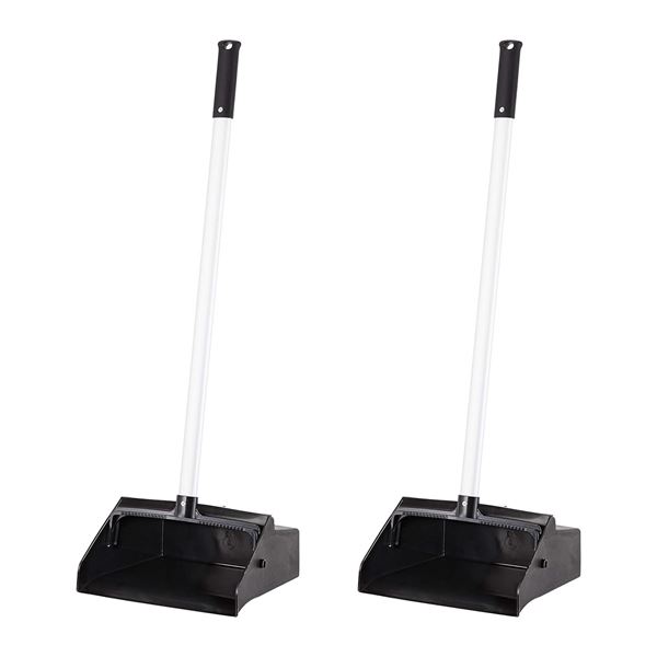Amazon Commercial Lobby Dustpan - 2-Pack  - B083ZX3MJV - Retail USD $28/pack. Total lot retail USD $